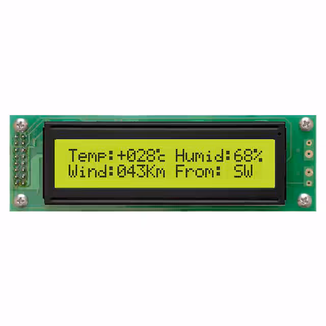 MOP-AL202C-BYFY-25E-3IN Matrix Orbital  Modules d'affichage - LCD OLED Caractères et Numériques